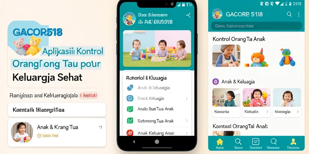 Tampilan antarmuka GACOR518 yang ramah pengguna untuk kontrol orang tua.