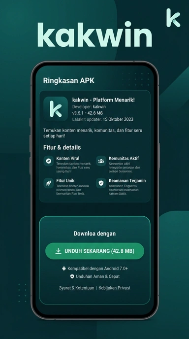 Unduh dan Instal APK Kakwin untuk Android